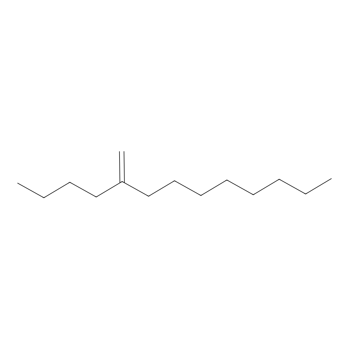 2-Butyl-1-decene molecular structure, CAS 51655-65-3