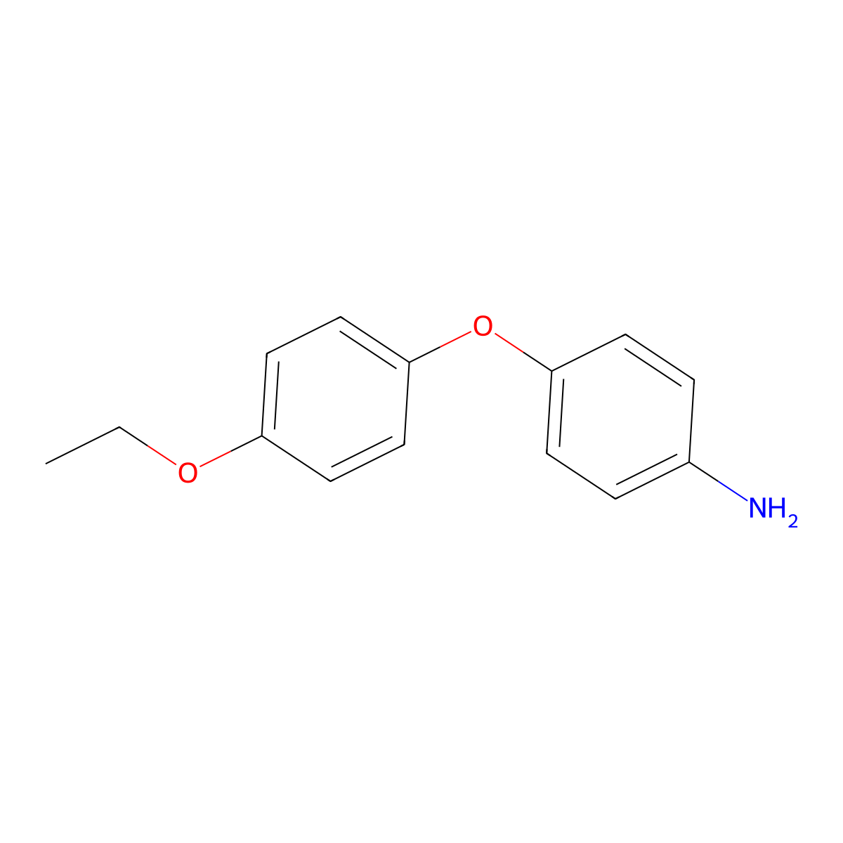 4-(4-Ethoxyphenoxy)aniline molecular structure, CAS 51690-67-6