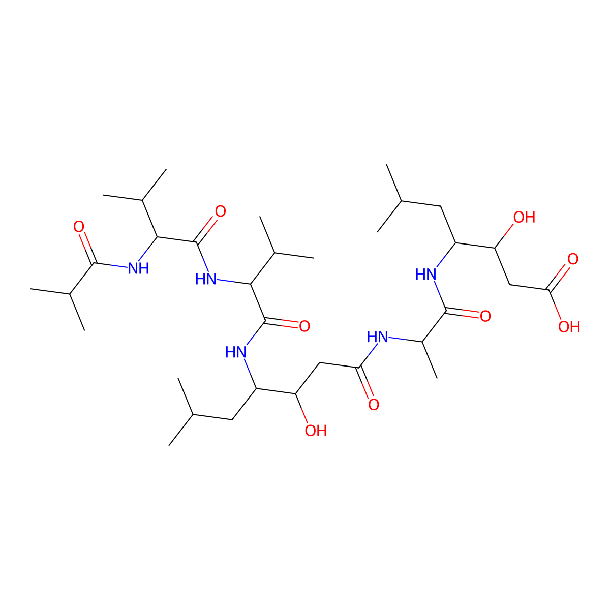 Pepsinostreptin molecular structure, CAS 51724-57-3