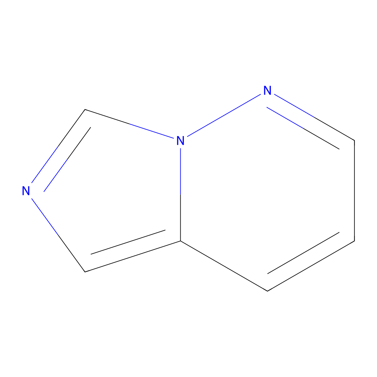 Imidazo[1,5-b]pyridazine molecular structure, CAS 51741-28-7