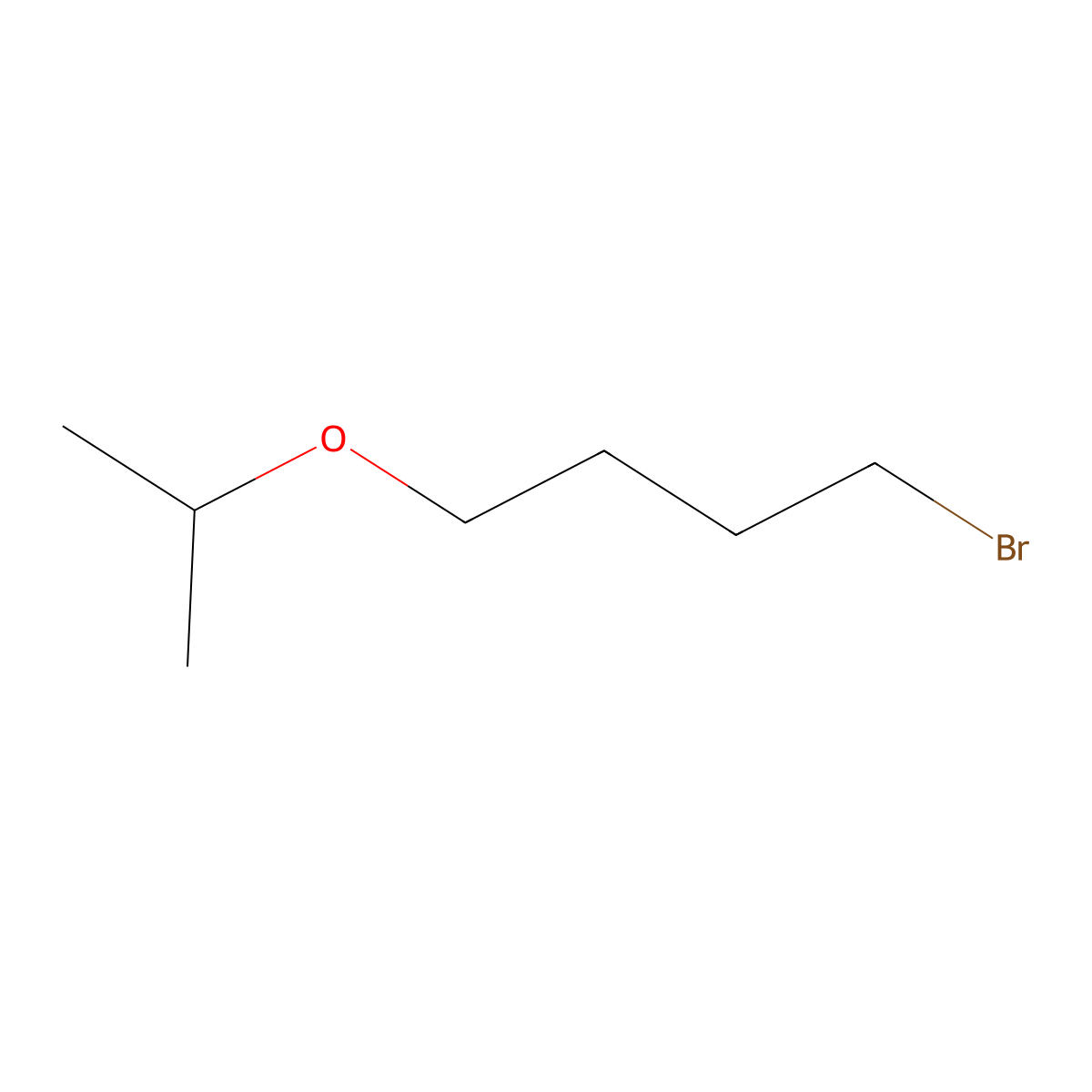 1-Bromo-4-(propan-2-yloxy)butane molecular structure, CAS 51748-44-8
