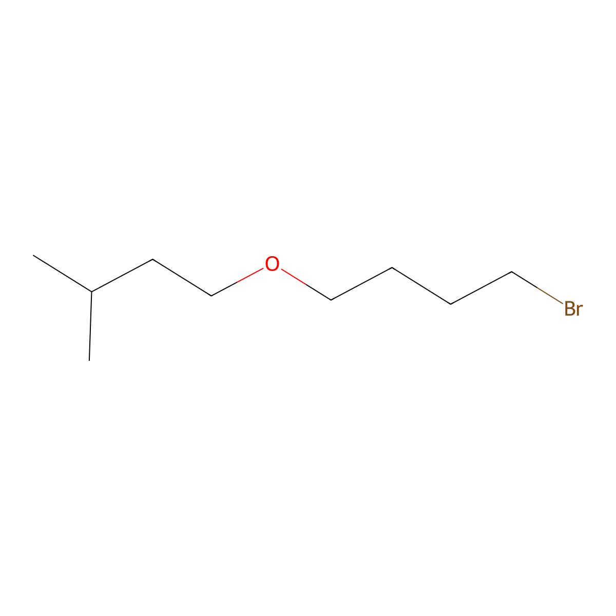 1-(4-Bromobutoxy)-3-methylbutane molecular structure, CAS 51748-48-2