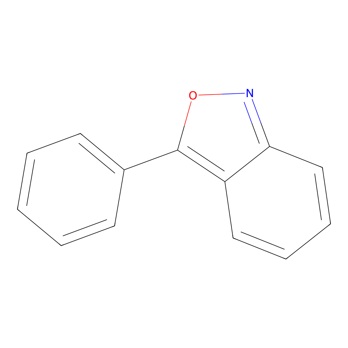 3-Phenyl-2,1-benzisoxazole molecular structure, CAS 5176-14-7
