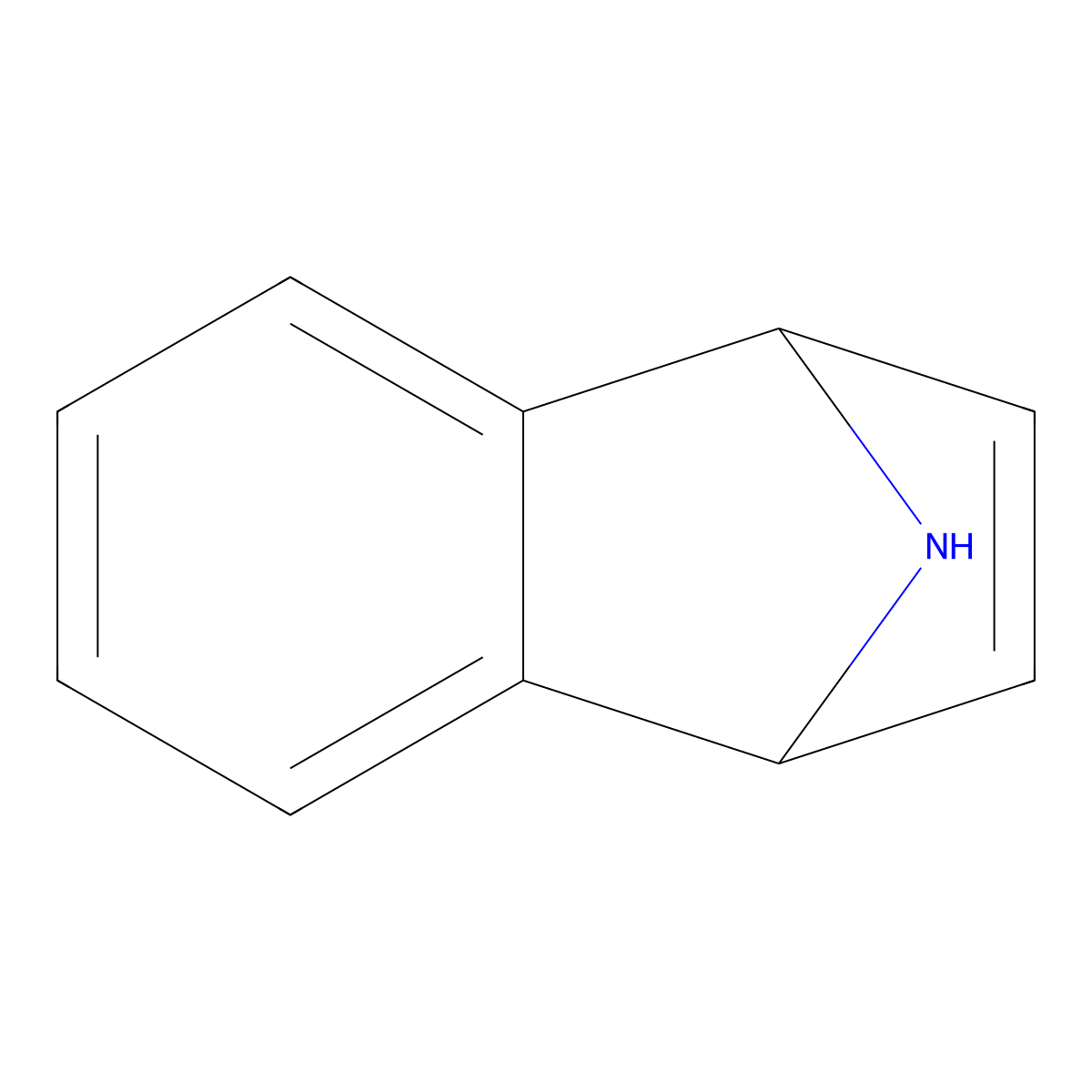1,4-Dihydro-1,4-epiminonaphthalene molecular structure, CAS 5176-20-5