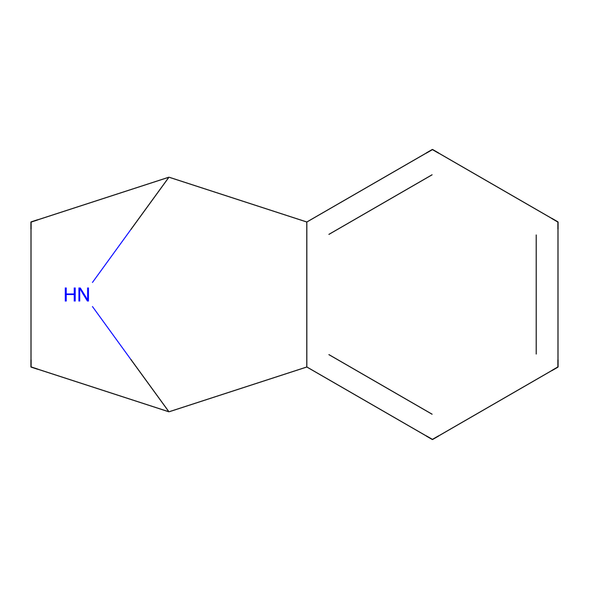 11-Azatricyclo(6.2.1.0,2,7)undeca-2,4,6-triene molecular structure, CAS 5176-30-7