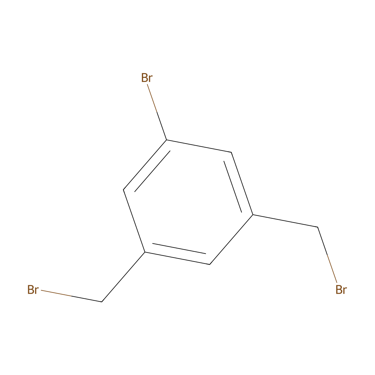 1-Bromo-3,5-bis(bromomethyl)benzene molecular structure, CAS 51760-23-7