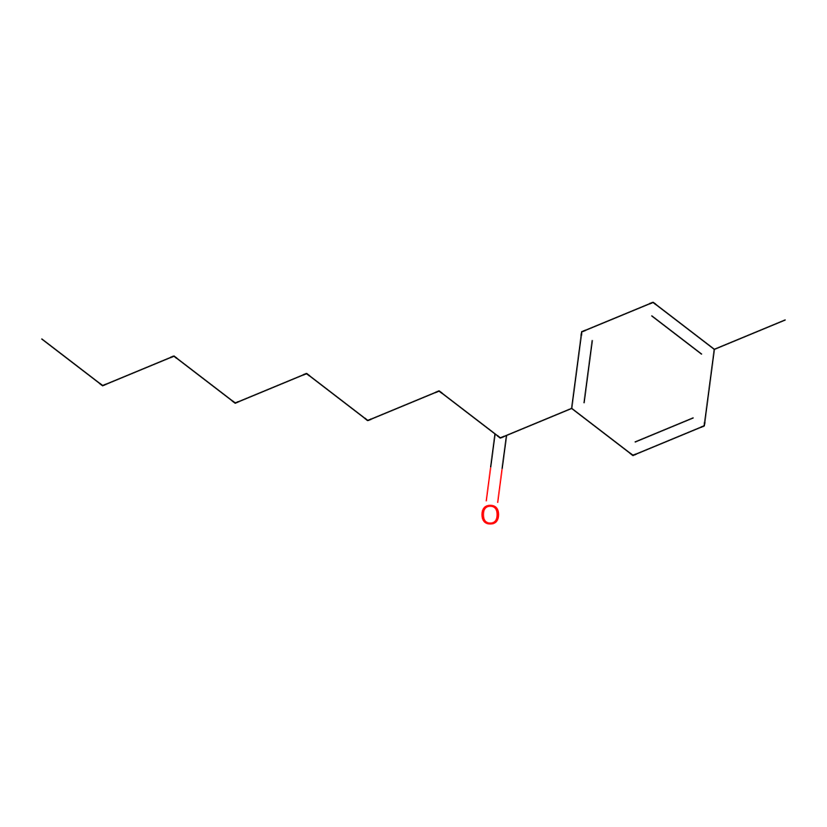 1-(4-Methylphenyl)octan-1-one molecular structure, CAS 51770-83-3