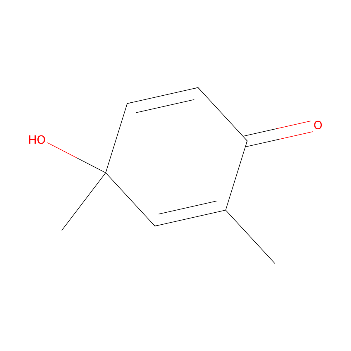 4-Hydroxy-2,4-dimethyl-2,5-cyclohexadien-1-one molecular structure, CAS 51770-93-5