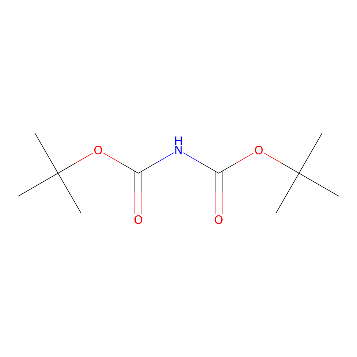 Di-tert-butyl Iminodicarboxylate molecular structure, CAS 51779-32-9
