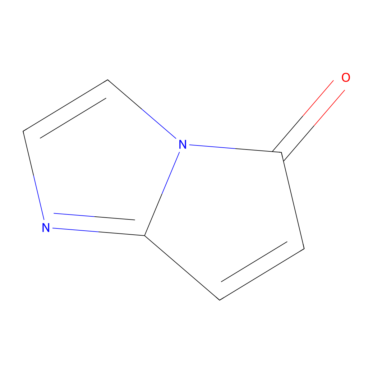 5H-Pyrrolo[1,2-A]imidazol-5-one molecular structure, CAS 51789-99-2
