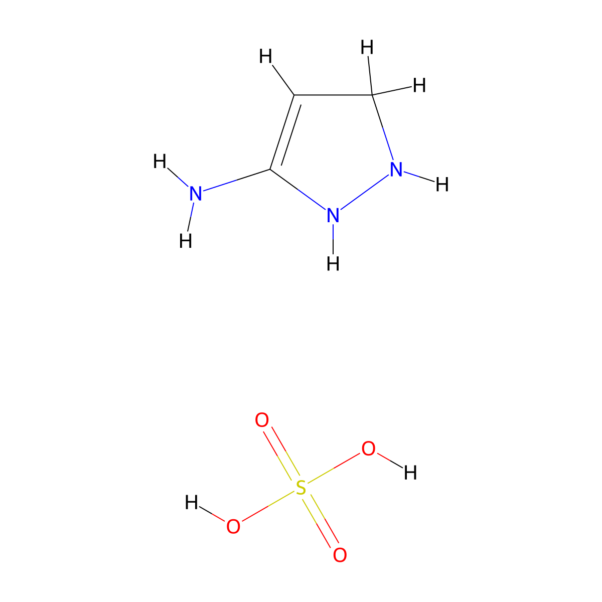 2,5-dihydro-1H-pyrazol-3-amine molecular structure, CAS 5179-17-9