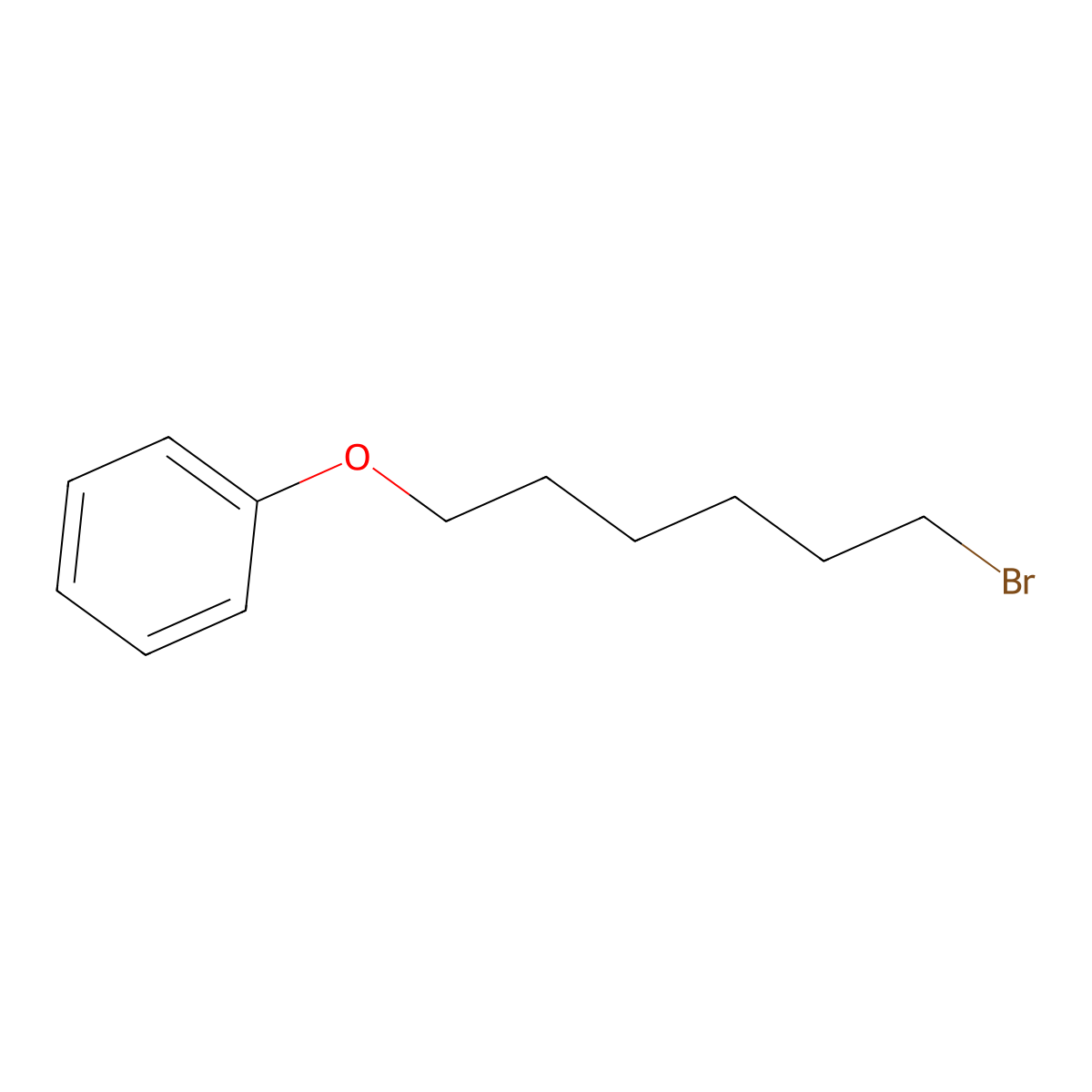 6-Phenoxyhexyl bromide molecular structure, CAS 51795-97-2