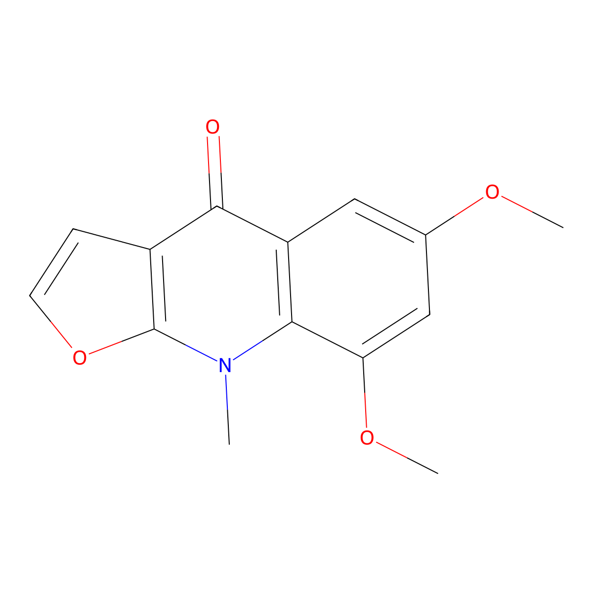 Isomaculosidine molecular structure, CAS 518-96-7