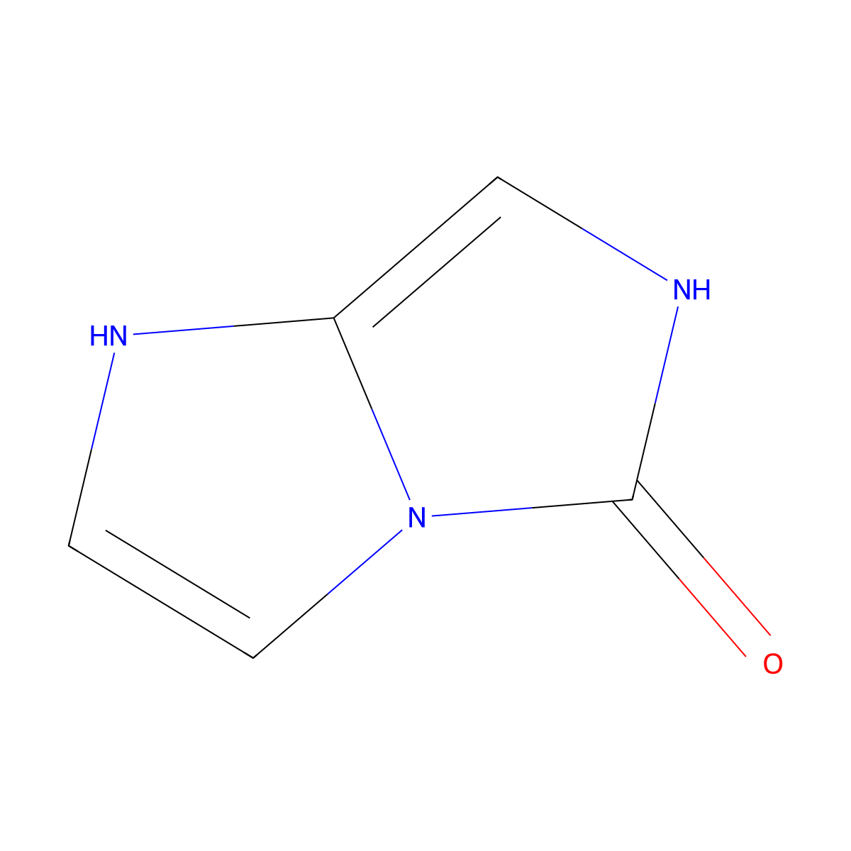 1H-Imidazo[1,5-a]imidazol-5(6H)-one molecular structure, CAS 518036-07-2