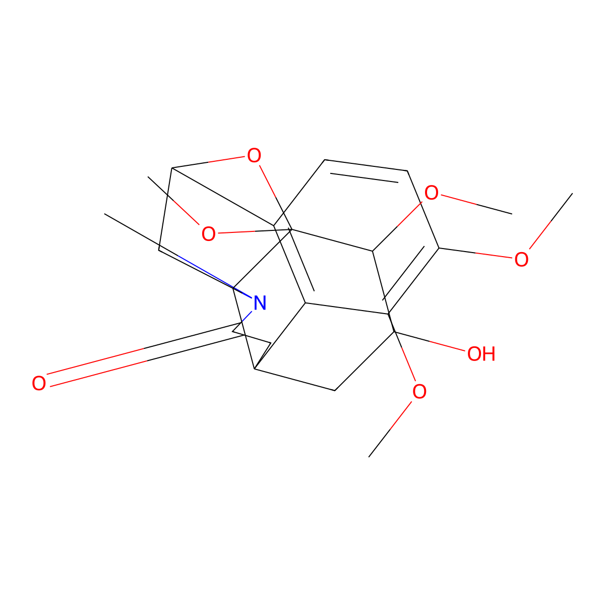 Dihydrooxoepistephamiersine molecular structure, CAS 51804-69-4