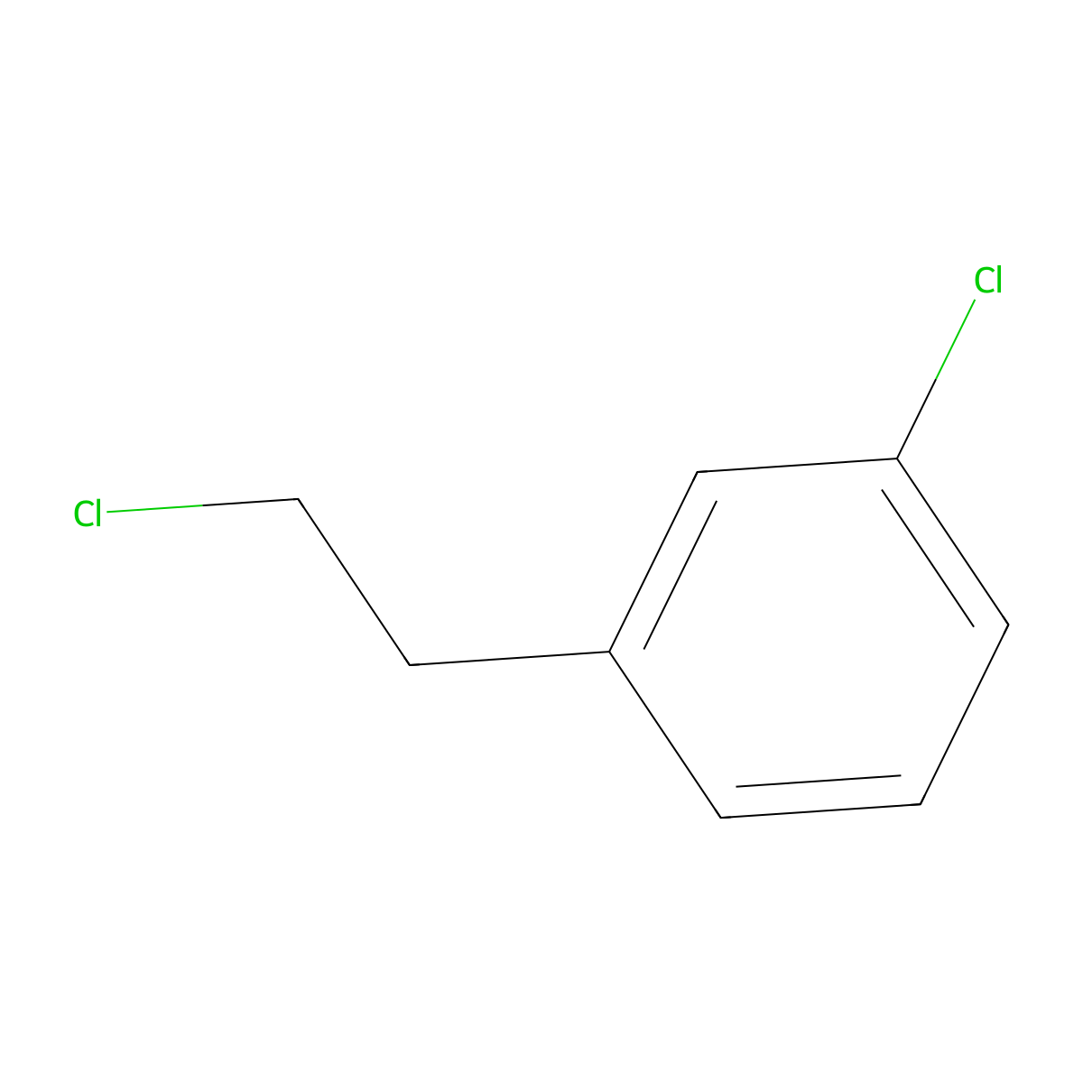 1-Chloro-3-(2-chloroethyl)benzene molecular structure, CAS 5182-43-4
