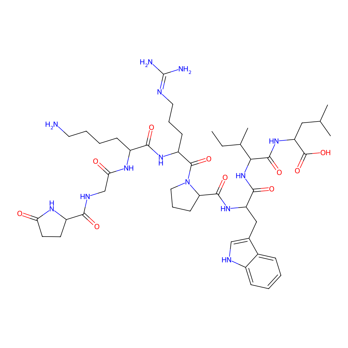Xenopsin molecular structure, CAS 51827-01-1