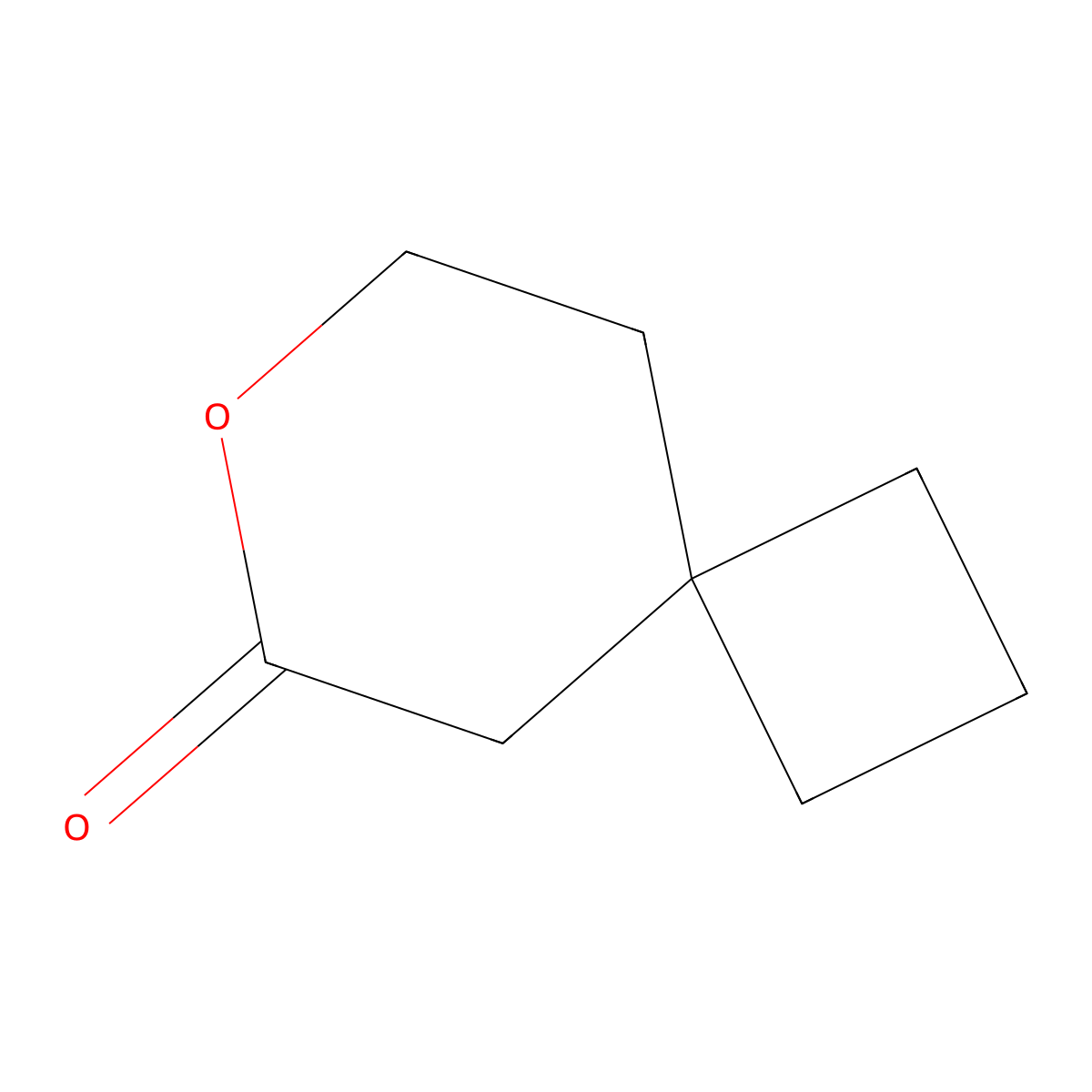7-Oxaspiro[3.5]nonan-6-one molecular structure, CAS 518284-70-3