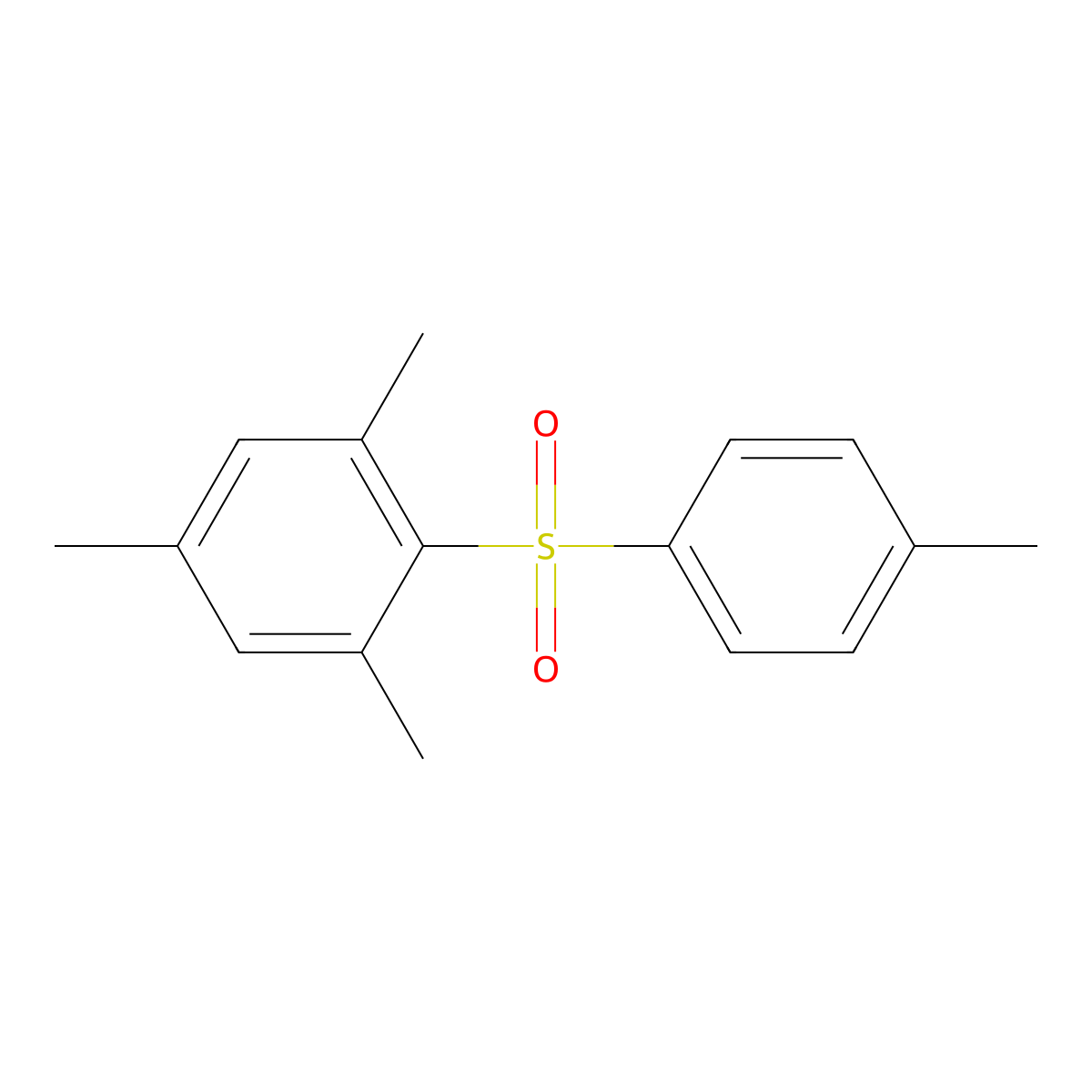1,3,5-Trimethyl-2-tosylbenzene molecular structure, CAS 5184-64-5