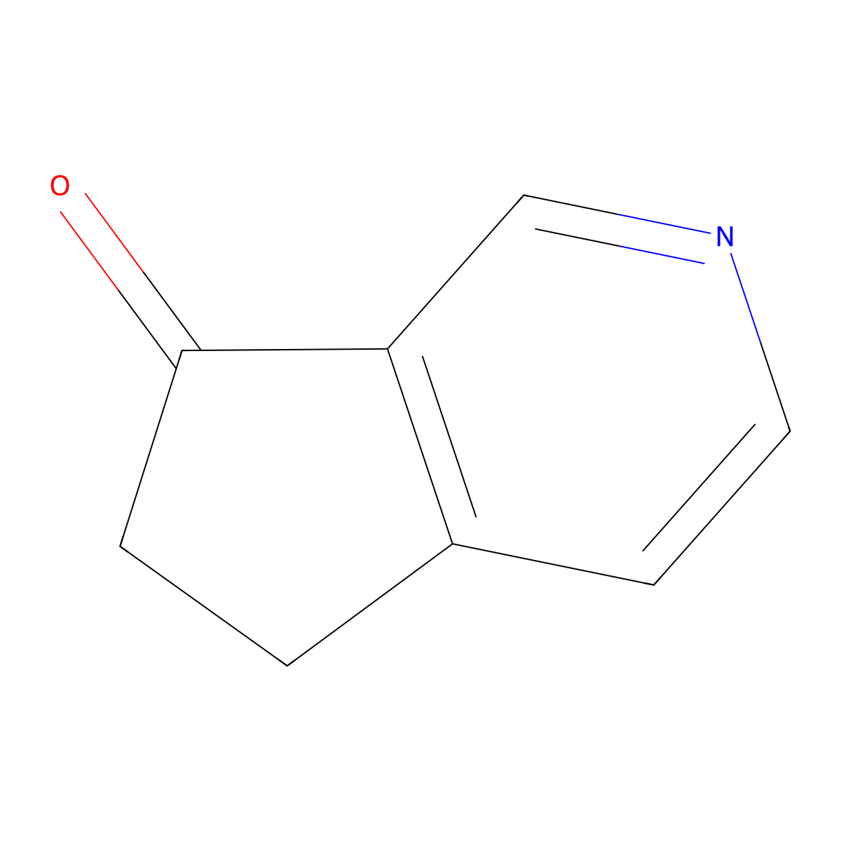 5H,6H,7H-cyclopenta[c]pyridin-7-one molecular structure, CAS 51907-18-7