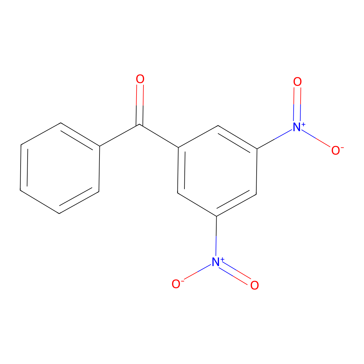 (3,5-Dinitrophenyl)(phenyl)methanone molecular structure, CAS 51911-74-1