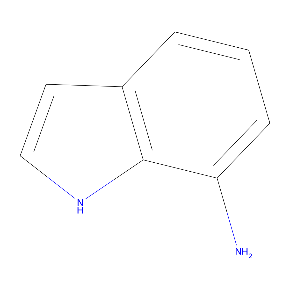 7-Aminoindole molecular structure, CAS 5192-04-1