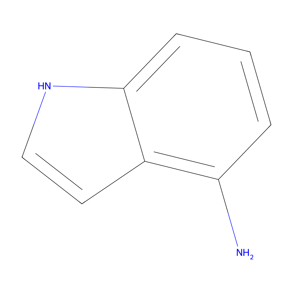 4-Aminoindole molecular structure, CAS 5192-23-4