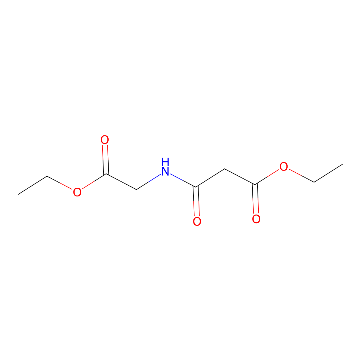 Ethyl 3-(ethoxycarbonylmethylamino)-3-oxopropionate molecular structure, CAS 51925-56-5
