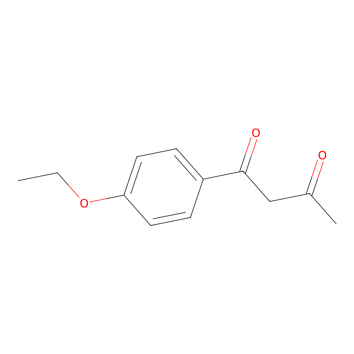 1-(4-Ethoxyphenyl)butane-1,3-dione molecular structure, CAS 51944-10-6