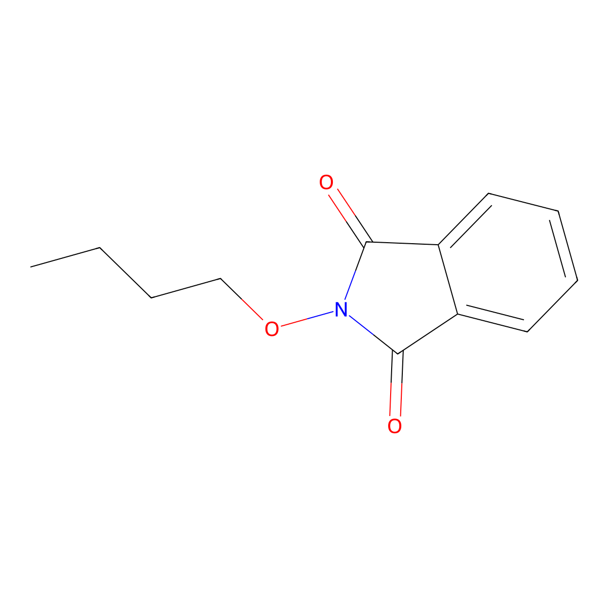 1H-Isoindole-1,3(2H)-dione, 2-butoxy- molecular structure, CAS 51951-28-1