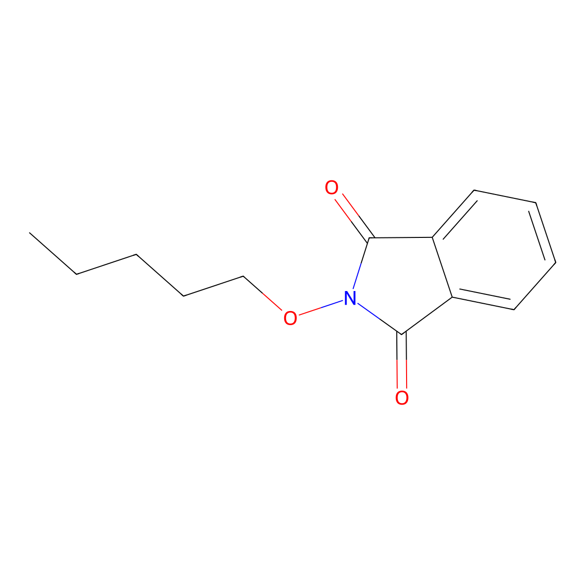 2-(Pentyloxy)-1H-isoindole-1,3(2H)-dione molecular structure, CAS 51951-31-6