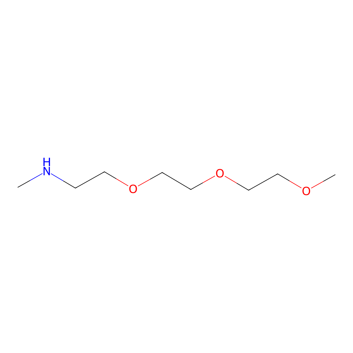 2,5,8-Trioxa-11-azadodecane molecular structure, CAS 51952-13-7