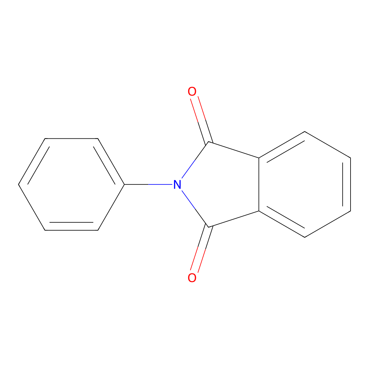 N-Phenylphthalimide molecular structure, CAS 520-03-6