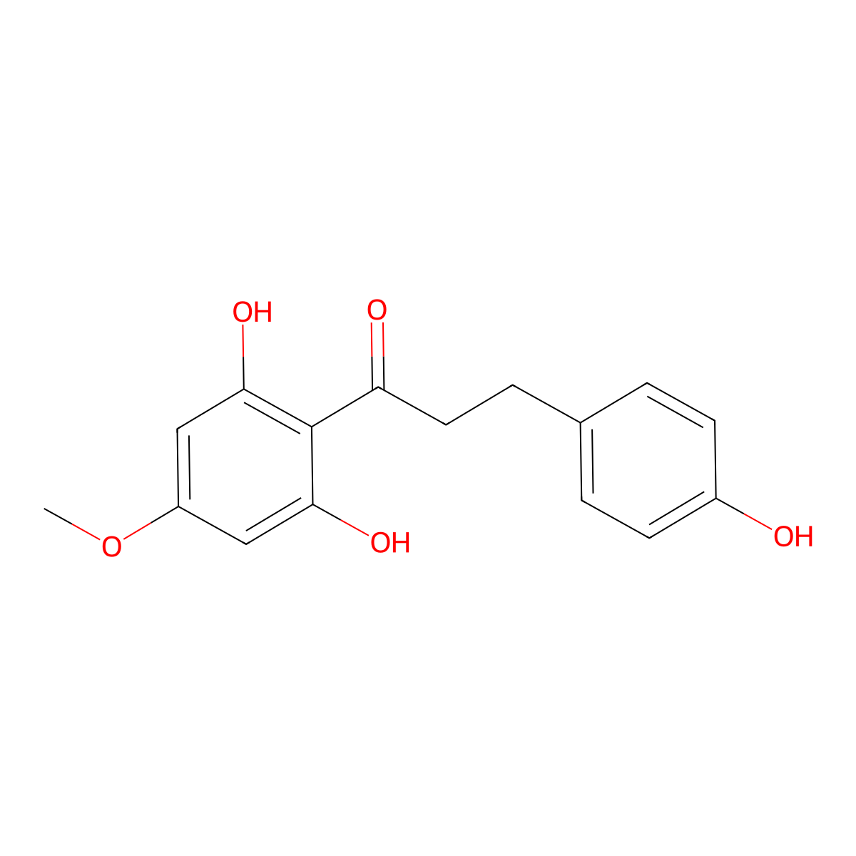 Asebogenin molecular structure, CAS 520-42-3