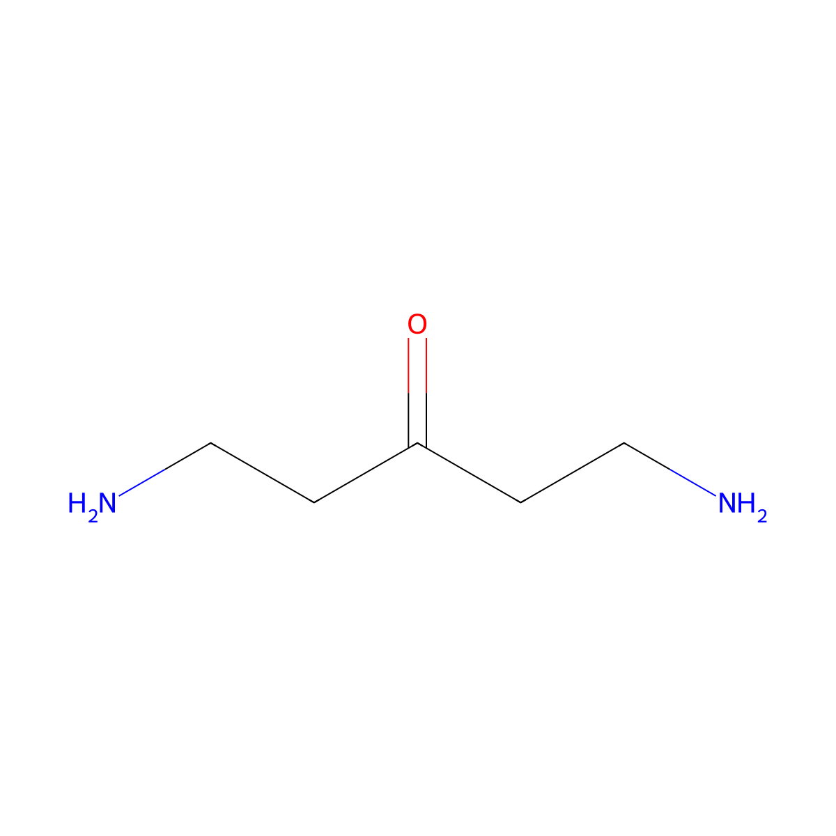 1,5-Diaminopentan-3-one molecular structure, CAS 52043-62-6