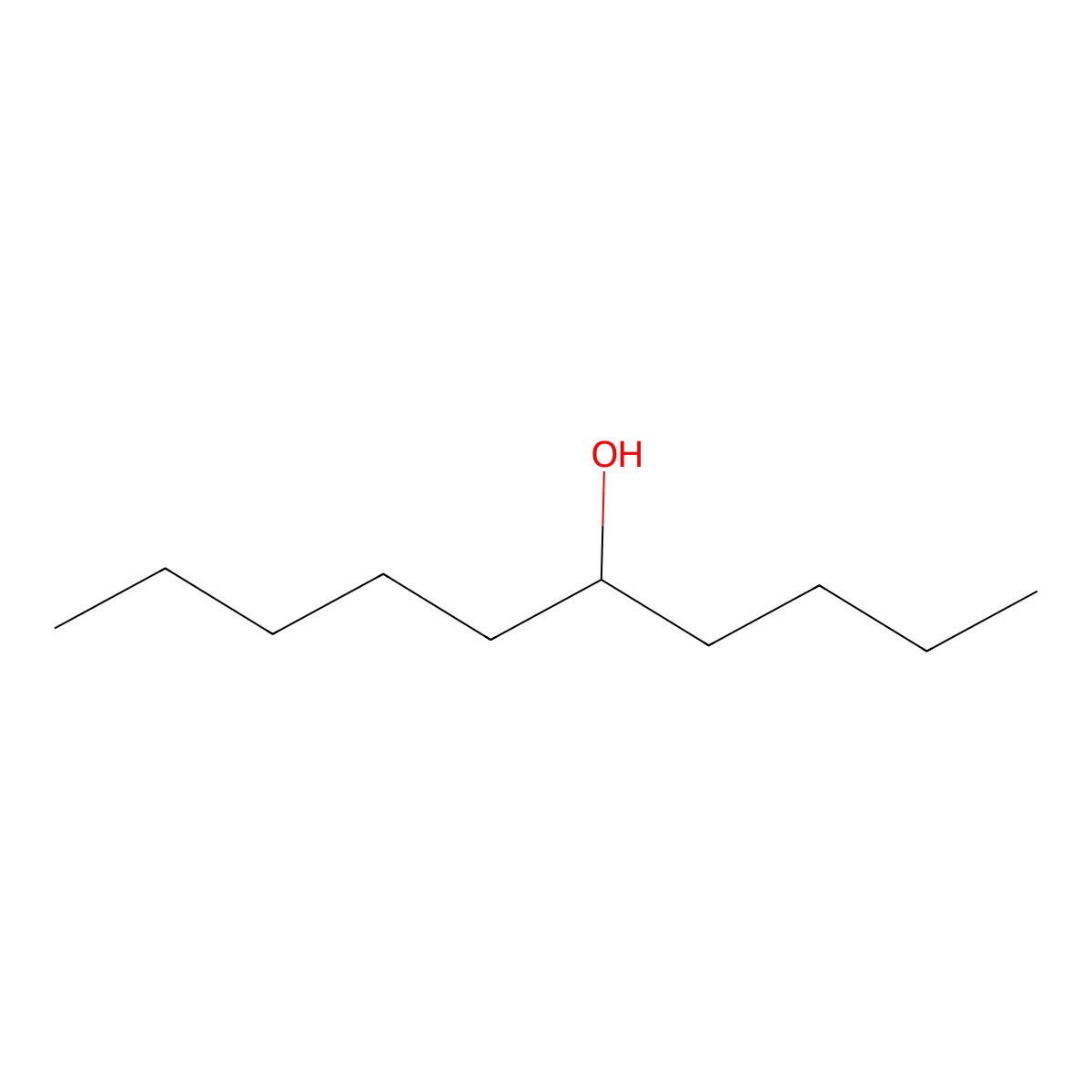 Decan-5-ol molecular structure, CAS 5205-34-5