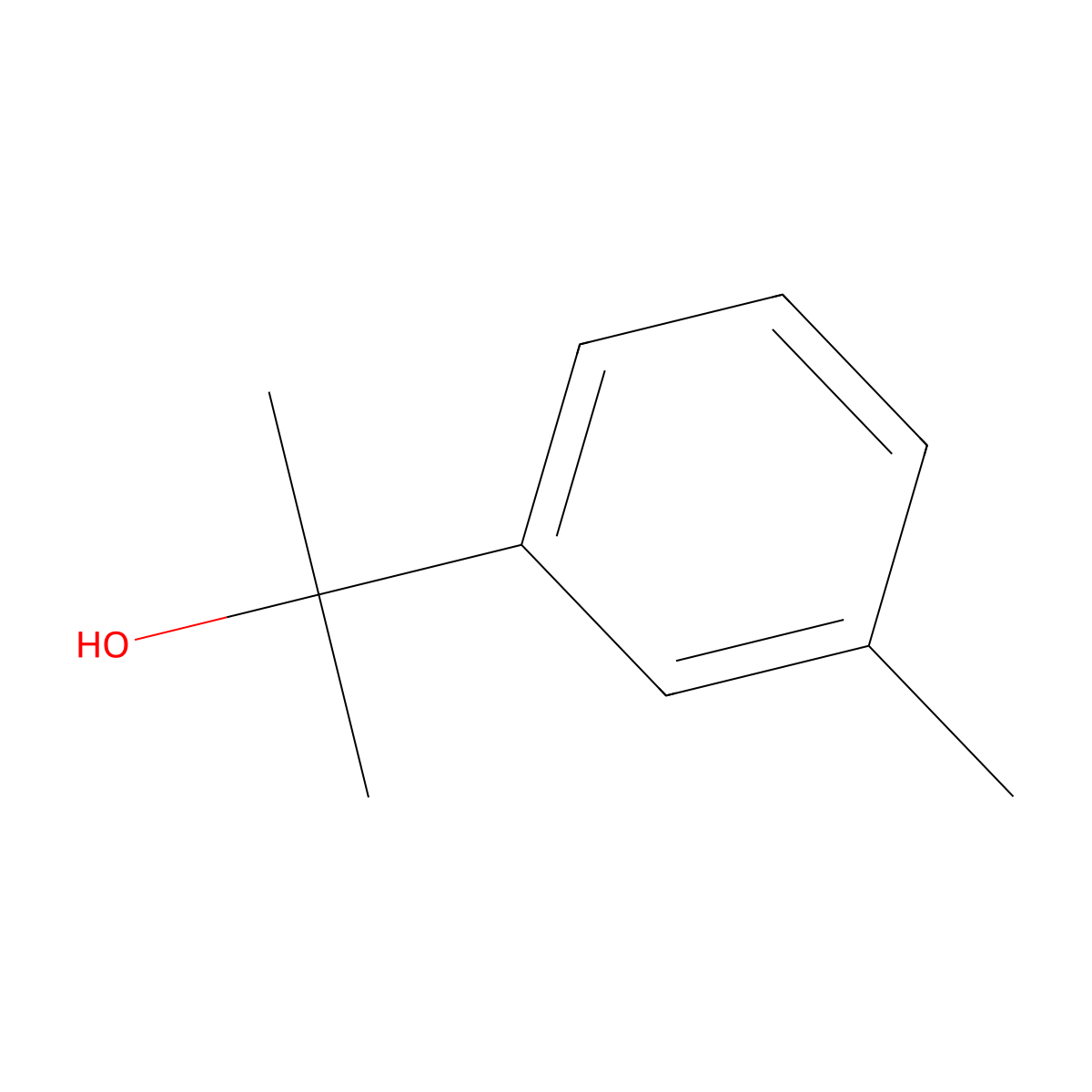 2-(3-Tolyl)-2-propanol molecular structure, CAS 5208-37-7
