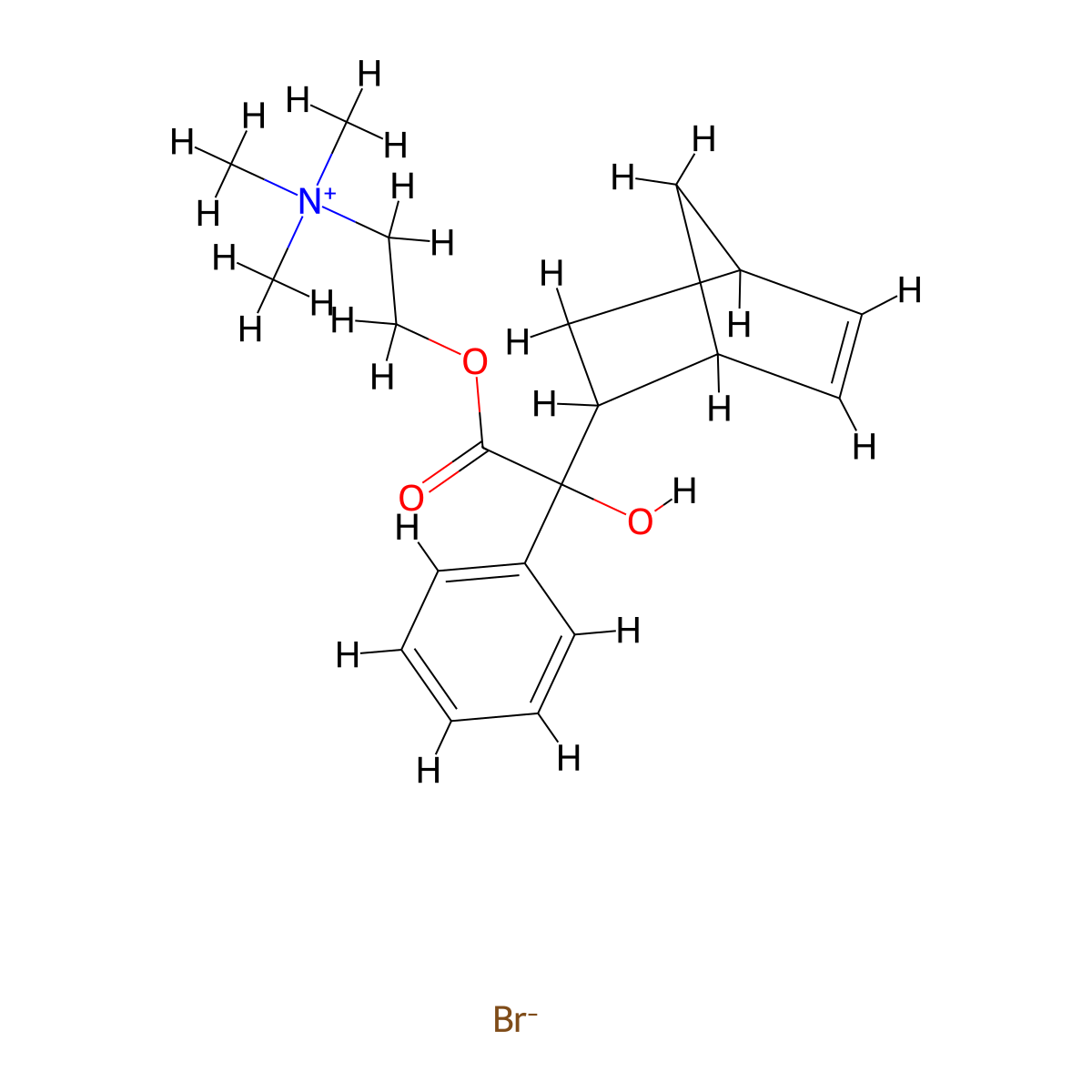 Endobenzyline Bromide molecular structure, CAS 52080-56-5
