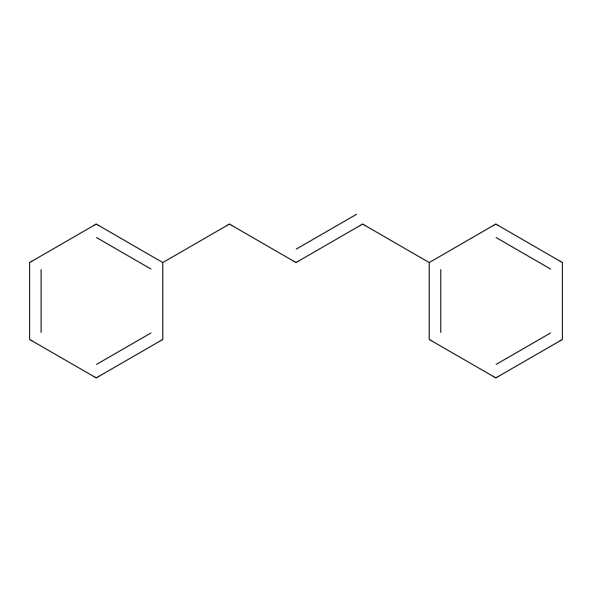 [(E)-3-phenylprop-1-enyl]benzene molecular structure, CAS 5209-18-7