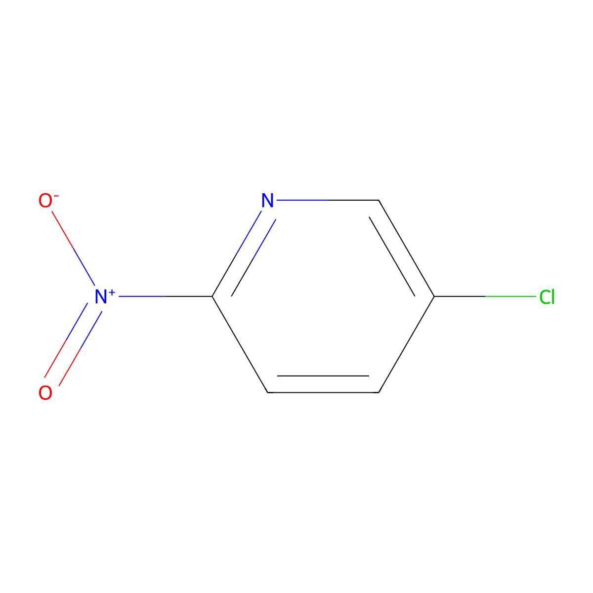 5-Chloro-2-nitropyridine molecular structure, CAS 52092-47-4