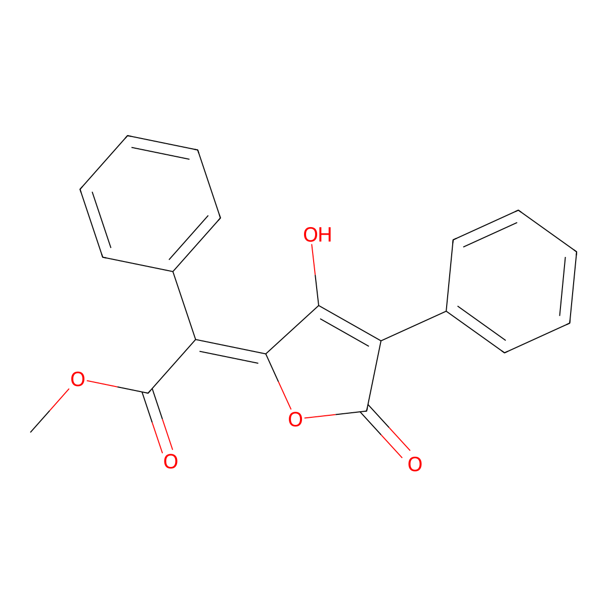 Vulpinic Acid molecular structure, CAS 521-52-8