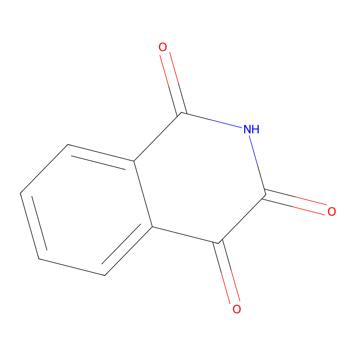 Isoquinoline-1,3,4-trione molecular structure, CAS 521-73-3