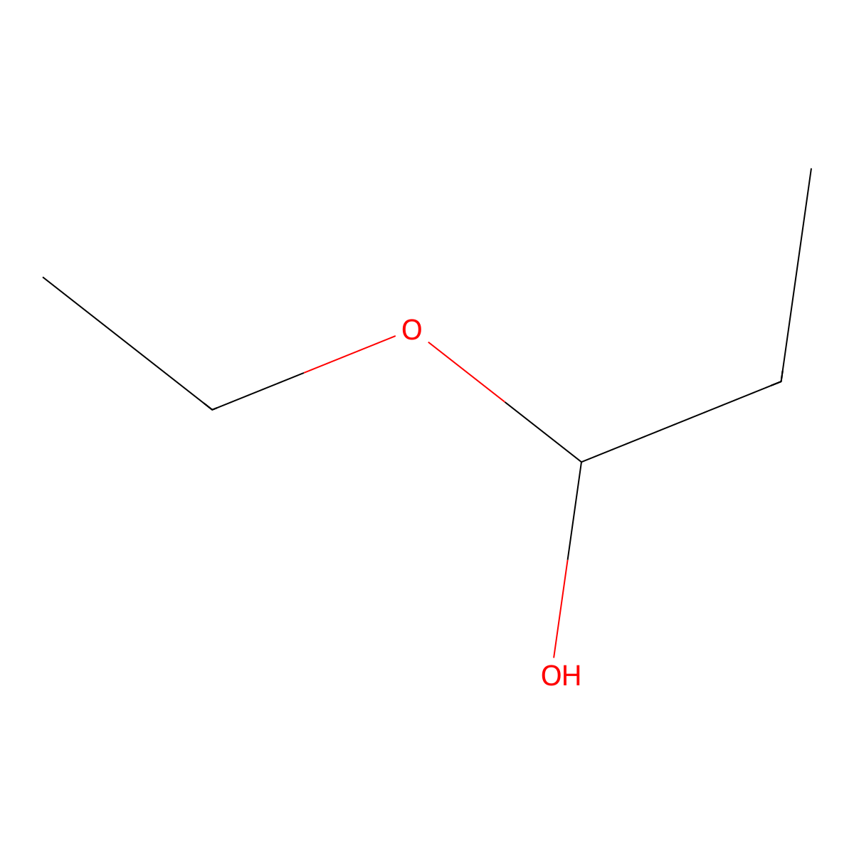 Ethoxypropanol molecular structure, CAS 52125-53-8