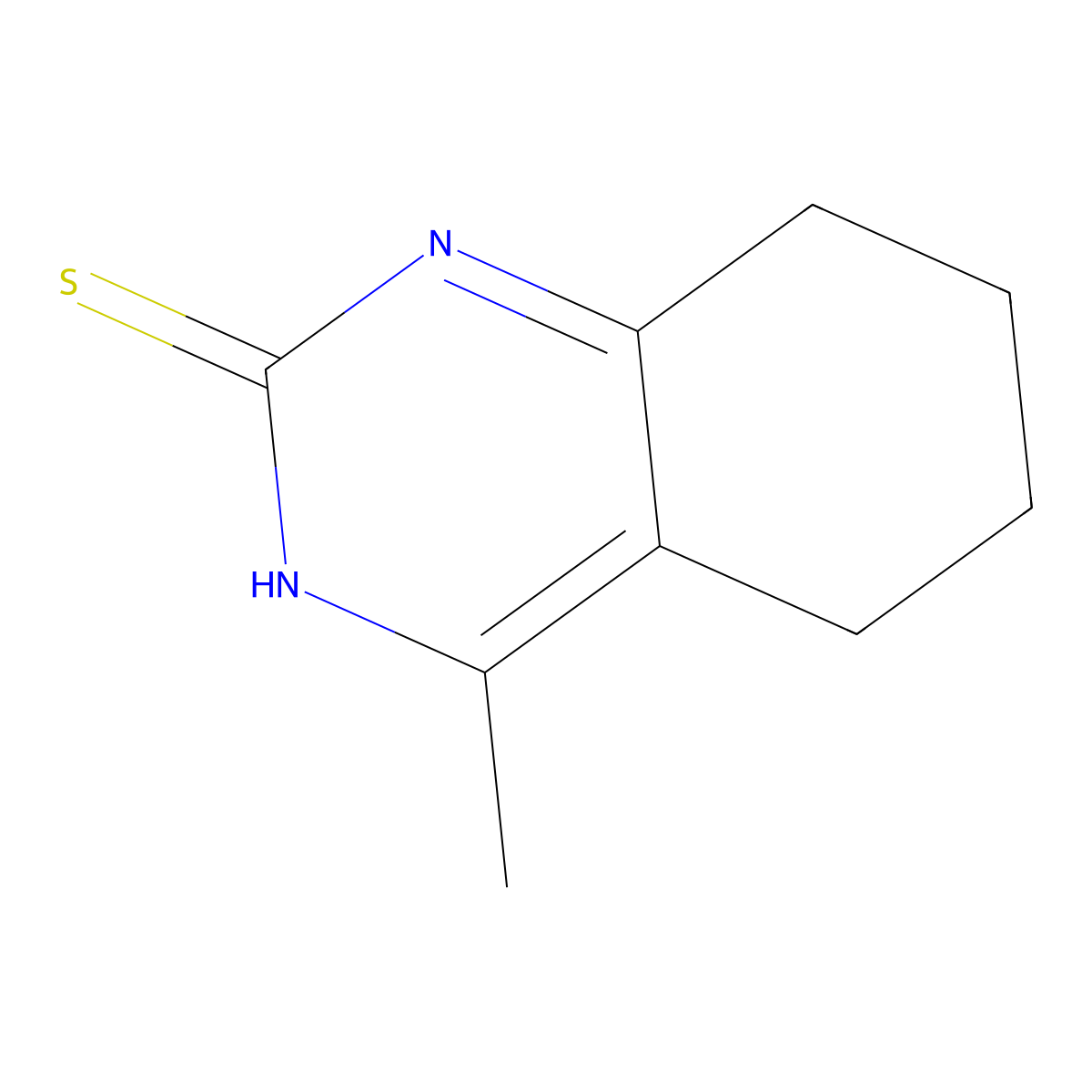 4-Methyl-5,6,7,8-tetrahydroquinazoline-2-thiol molecular structure, CAS 521305-91-9