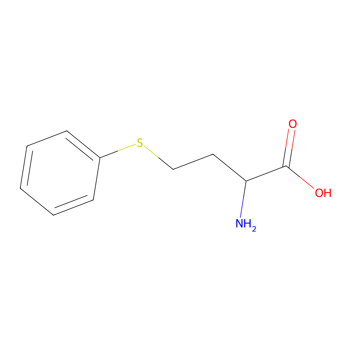 S-Phenyl-DL-homocysteine molecular structure, CAS 52162-05-7