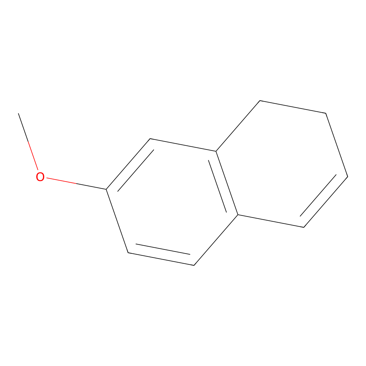 7-Methoxy-1,2-dihydronaphthalene molecular structure, CAS 52178-91-3