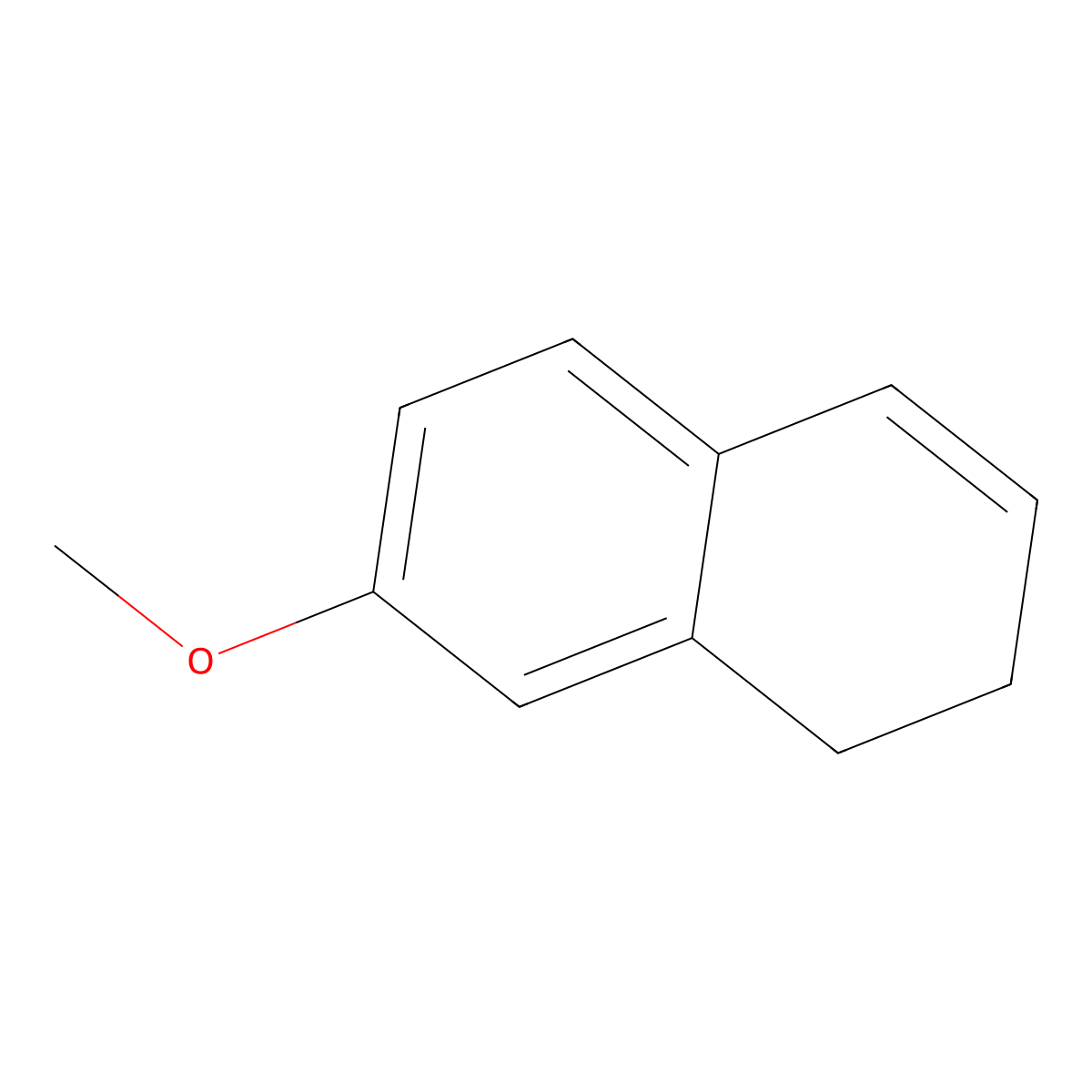 7-Methoxy-1,2-dihydronaphthalene molecular structure, CAS 52178-91-3