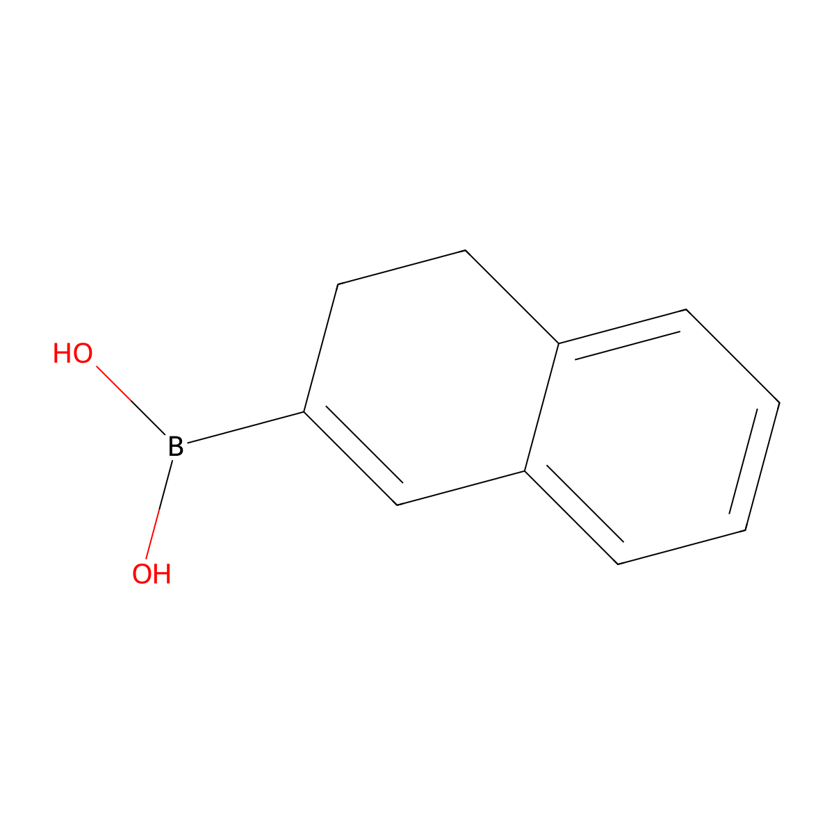 3,4-Dihydronaphthalen-2-ylboronic acid molecular structure, CAS 521917-51-1