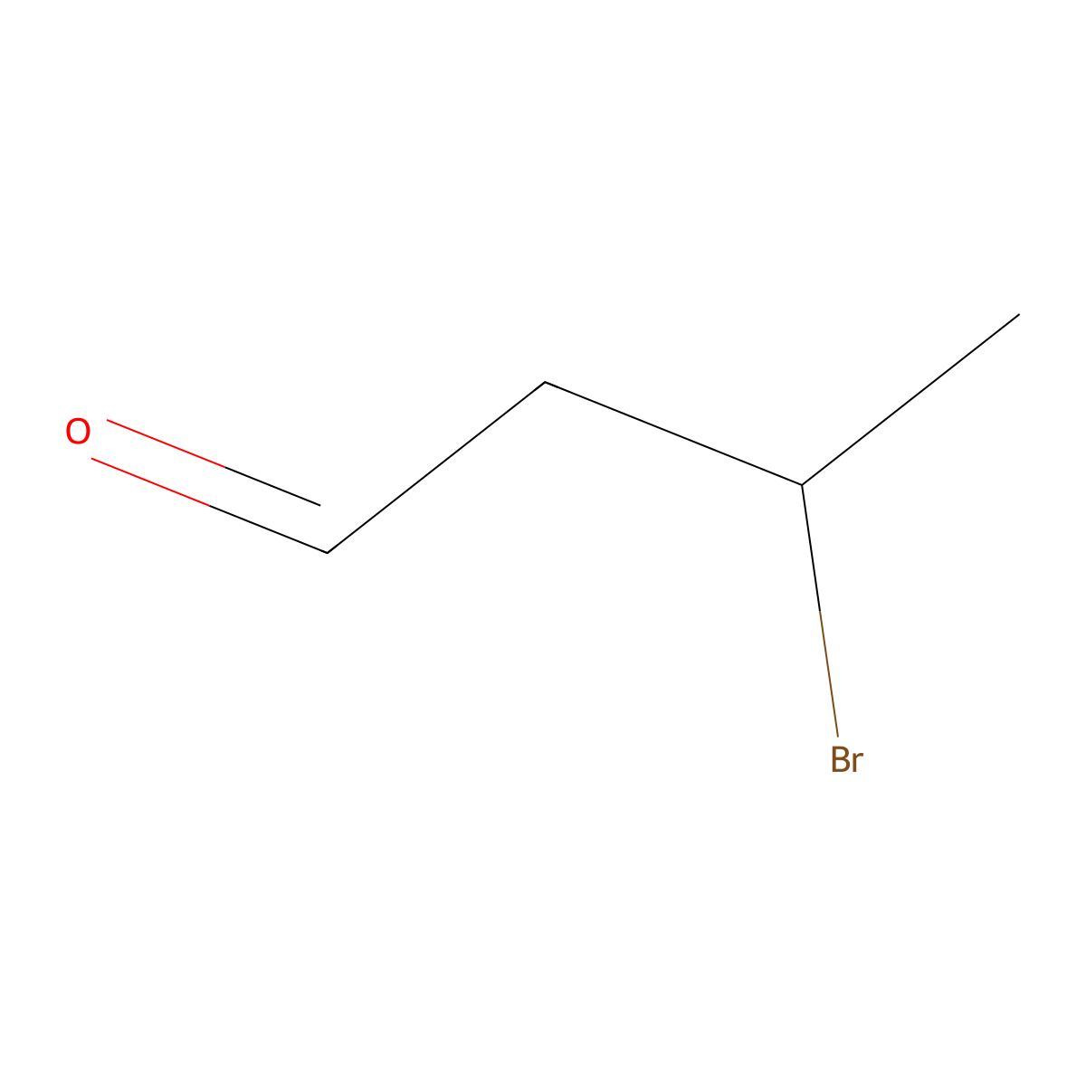 3-Bromobutanal molecular structure, CAS 521959-00-2