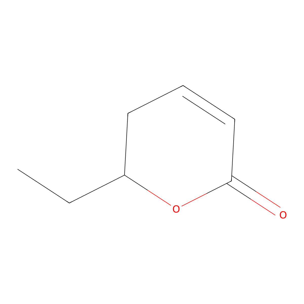 (2S)-2-Ethyl-2,3-dihydropyran-6-one molecular structure, CAS 521973-94-4